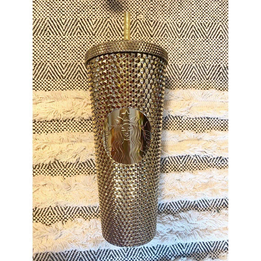 Starbucks Gold Studded Tumbler